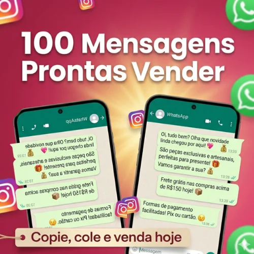 100 Mensagens Prontas para Vender
